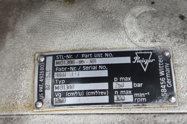 Silnik hydrauliczny gwiazdowy Pleiger M01300-05-301