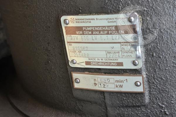 POMPA  A7V500LV5.1LZF00 MANNESMANN REXROTH - 810967