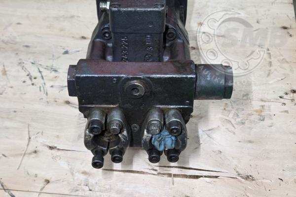 SILNIK JAZDY  A6VM107HA1T/63W-VAB370A-SK Z ZAWOREM HAMOWAWNIA BEZ ZAWORU PŁUCZĄCEGO