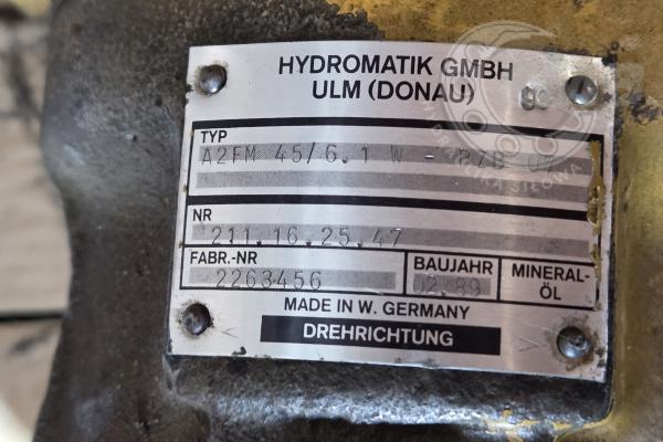 SILNIK HYDRAULICZNY HYDROMATIK A2FM45/6.1W-PZB07 - 211162547