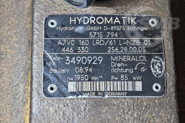 POMPA HYDRAULICZNA  A7VO160LRD/61 L-NZB01 - 256280005