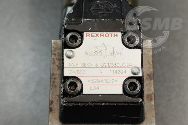 REXROTH Kierunkowy zawór grzybkowy M-3 SEW 6 U21/630LG24