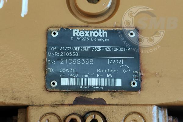 POMPA REXROTH A4VG250EP2DMT1/32R-NZD10N001EP