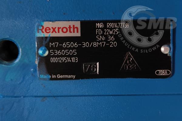 ROZDZIELACZ REXROTH - BLOK HYDRAULICZNY M7-6506-30/8M7-20