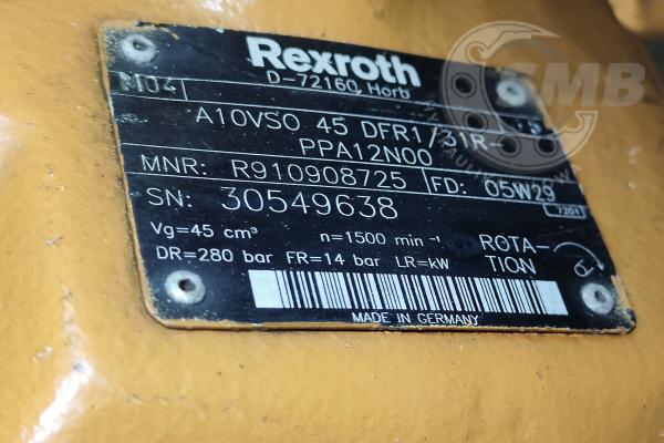 Pompa hydrauliczna Rexroth A A10VSO 45 DFR1/31R-PPA12N00