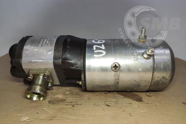 Liebherr 566 - Układ awaryjny - pompa elektro hydrauliczna