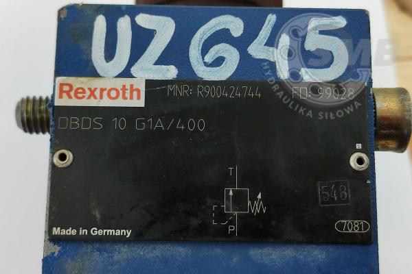 Rexroth hydrauliczny zawór upustowy  DBDS10G1X/400
