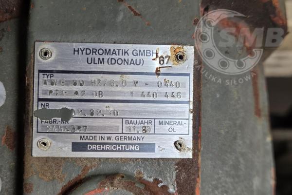 SILNIK HYDRAULICZNY HYDROMATIK A6VE80H7/6.0W-0440 - 225.22.82.10