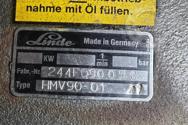SILNIK HYDRAULICZNY LINDE HMV90-01