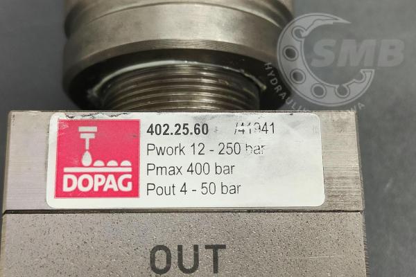 Dopag 402.25.60  - regulator ciśnienia materiału