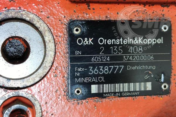 Koparka O&K kolejowa - pompa hydrauliczna A8VO55LG1H2/60R1