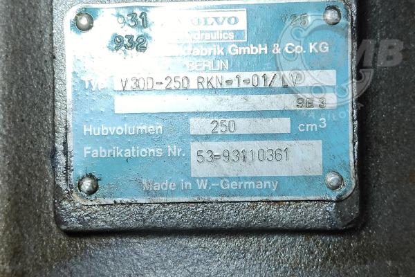 Pompa hydrauliczna Volvo Hydraulikfabrik V30D-250RKN-1-01/LV