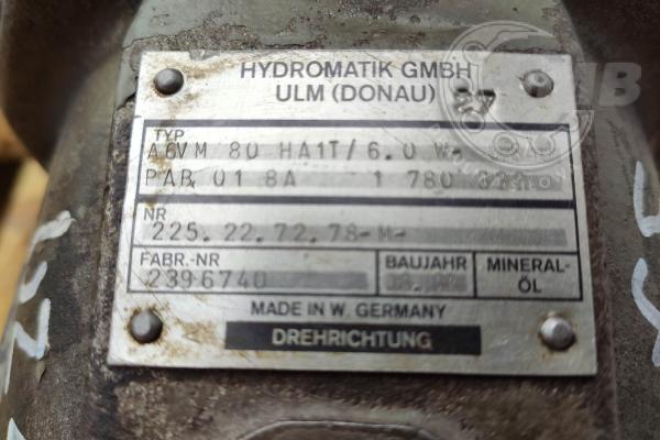 Silnik hydrauliczny Hydromatik A6VM80 HA1T/6.0W