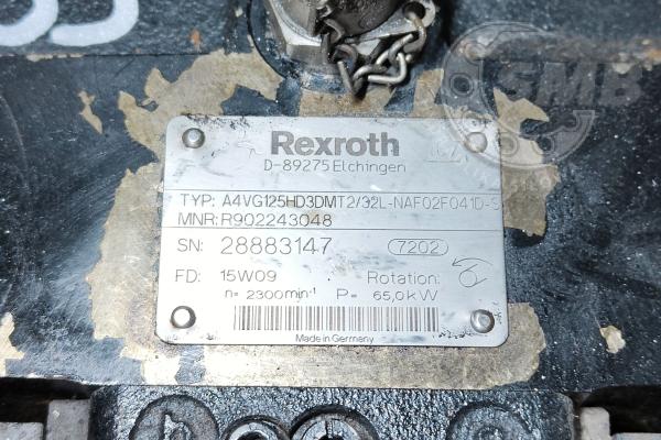 Pompa hydrauliczna Rexroth A4VG125HD3DMT2/32L-NAF02F041D-S